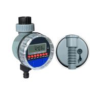 Aqualin Robinet à boisseau sphérique automatique de jardin avec écran LCD Minuteur d'eau Étanche Contrôleur d'irrigation avec trou pour capteur de pluie