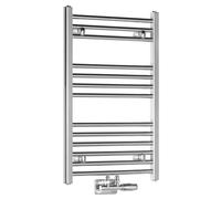 Aqualine Alya - Sèche-serviettes 80x50 cm, 235 W, chrome LLS301
