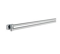 Aqualine Apollo - Porte-serviette double, longueur 46 cm, chrome 1416-15