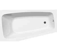 Aqualine - Baignoire asymétrique Berounka, 160x90x42 cm, gauche, blanc A1690