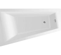 Aqualine - Baignoire METUJE, 160x100x42 cm, gauche, blanc G2610