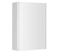 Aqualine Deneb - Armoire à miroir, 50x70x18 cm, 1 porte, blanc mat DN050