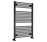 Aqualine Direct - Sèche-serviettes 60x96 cm, 500 W, noir mat ILR96B