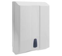Aqualine - Distributeur de serviettes en papier 285x400x130 mm, blanc 504