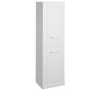 Aqualine Favolo - Armoire avec panier, 40x150x31 cm, 1 porte L/P, blanc mat FV160