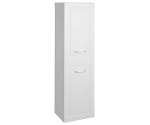 Aqualine Favolo - Armoire avec panier, 40x150x31 cm, 1 porte L/P, blanc mat FV160