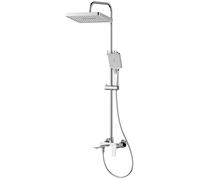 Aqualine Flery - Set de douche avec mitigeur, chrome FY690