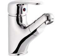 Aqualine Kasiopea - Mitigeur de lavabo avec douchette extractible, chromé 1107-05