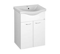 Aqualine Keramia Fresh - Meuble lavabo 51x74x34 cm, blanc 50057