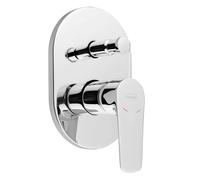 Aqualine Lotta - Mitigeur encastrable, pour 2 sorties, chrome LT742