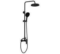 Aqualine Lotta - Set de douche avec mitigeur, 4 jets, chrome LT690B