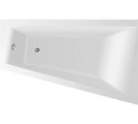 Aqualine Metuje baignoire d’angle 160x100 cm côté droit blanc G2611