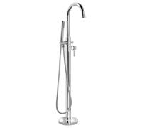 Aqualine - Mitigeur de baignoire pour montage au sol, chrome BV357