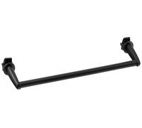 Aqualine - Porte-serviettes pour radiateur, longueur 36 cm, noir mat IDR-40B