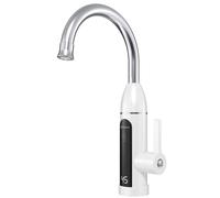 Aqualine Rio - Mitigeur électrique pour évier, 3 kW, blanc/inox 211086