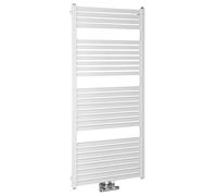 Aqualine - Sèche-serviettes Tondi 600x1330 cm, raccordement centrale, blanc DT480T
