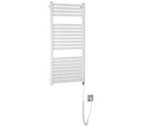Aqualine - Sèche-serviettes Tondi-E 45x97 cm, 300 W, blanc DE450T