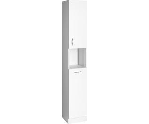 Aqualine Simplex Eco - Armoire avec panier 300x1800x300 mm, blanc mat SIME310