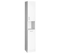 Aqualine Simplex Eco - Armoire avec panier 30x180x30 cm, blanc mat SIME310