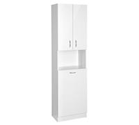 Aqualine Simplex Eco - Armoire avec panier 500x1800x300 mm, blanc mat SIME510