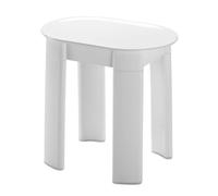 Aqualine - Tabouret de salle de bains Tetra, 42x41x27 cm, blanc 2872