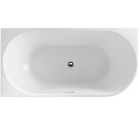 Aqualine Tibera baignoire murale 140x70 cm blanc E1066