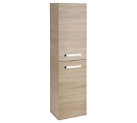 Aqualine Vega - Armoire haute, 40x150x31 cm, chêne platine VG960