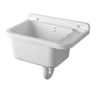 Aqualine - Vidoir suspendu 50x34 cm, plastique/blanc PI5050