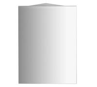Aqualine Zoja - Armoire miroir d'angle 72x37x37 cm, 1 porte G/D, blanc 50352