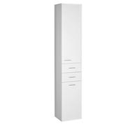 Aqualine Zoja - Armoire suspendue avec panier 35x184x29 cm, gauche, blanc 51230