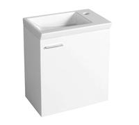 Aqualine Zoja - Lavabo suspendu 44x50x25 cm, blanc 51046