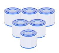 AQUALTRA Lot de 6 Type S1 Cartouches Filtres de Piscine, Cartouche filtrante Compatible avec Filtre PureSpa pour Spa 11692 29001E 107 x 71 MM