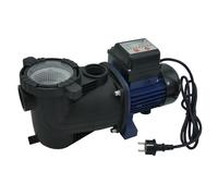 Aqualux Pompe de filtration piscine 1/3 CV – Timer intégré – 10-20 m3 – Préfiltre – Quick Lock