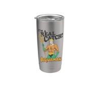 Aquaman Real Catch Gobelet isotherme en acier inoxydable double paroi