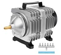 AquaMiracle Pompe à air commerciale pour aquarium avec boîtier en aluminium, 35 W/1000 GPH Aérateur de bassin pour aquariums, étangs, hydroponie