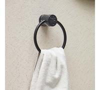 aquanova NERO Anneau porte-serviette de toilette, NERTLR-09,