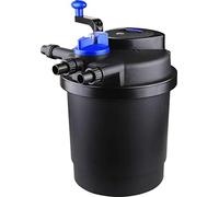 AquaOne CPF 2500 Bio Filtre pour bassins d'agrément sous pression 6000 l Filtre de bassin avec filtre à pression UVC 11 W Transparent UV C 11 W