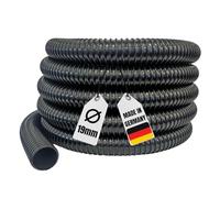 AquaOne Tuyau d'étang 19 mm 3/4" au mètre I Tuyau d'étang de qualité supérieure pour jardin et bassins I Tuyau d'aspiration Tuyau d'arrosage flexible