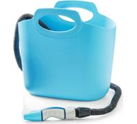 Aquapop 30 tuyau textile bleu + armature + sac, 10/30 m