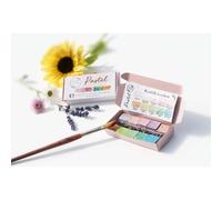 Aquarelle - 10 Couleurs Pastels Irisées Extra-Fines Véganes Au Mica - Palette Pastel