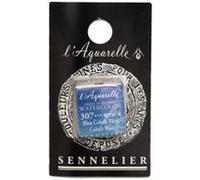 Aquarelle Extra-Fine 1/2 Godet Bleu Cobalt Véritable Sennelier