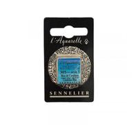 Aquarelle Extra-Fine 1/2 Godet Bleu De Céruléum Nuance Rouge Sennelier