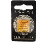 Sennelier Aquarelle demi-pan S4 extra-fine – Jaune de cadmium orange (537)