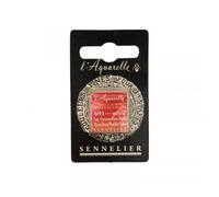 Sennelier - Aquarelle Sennelier demi-godet n 691 laque de garance rose doree
