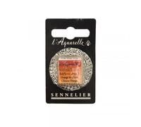 Sennelier - Aquarelle Sennelier demi-godet n 645 orange de chine