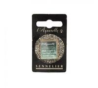Sennelier Aquarelle demi Pan S1 - vertish Umber (203)