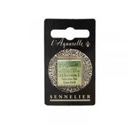 Sennelier Aquarelle demi-godet S1 - Extra-fine - Terre verte naturelle (213)