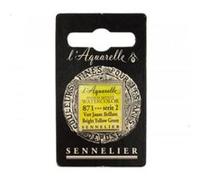 Aquarelle Extra-Fine 1/2 Godet Vert Jaune Brillant Sennelier
