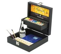 Aquarelle Extra,Fine Au Miel Coffret Bois Noir 11 Tubes 10 Ml