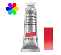 Winsor & Newton Aquarelle Professionnel - Peinture Aquarelle, Haute Luminosité, Résistante à la Lumière, Qualité Archive, Tube de 14 ML, Couleur Carmin Permanent